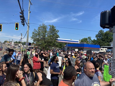 Elsmere Black Lives Matter Rally in June of 2020 after the murder of Breonna Taylor, David McAtee and George Floyd