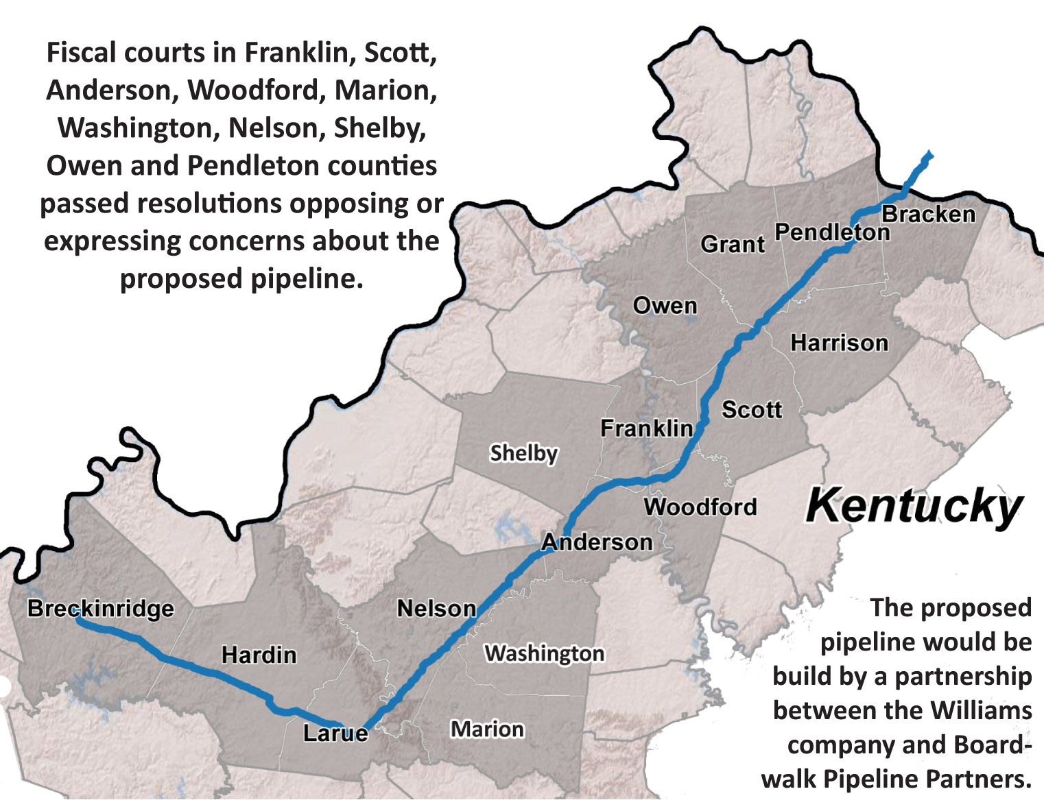 Proposed Bluegrass Pipeline Kentuckians For The Commonwealth