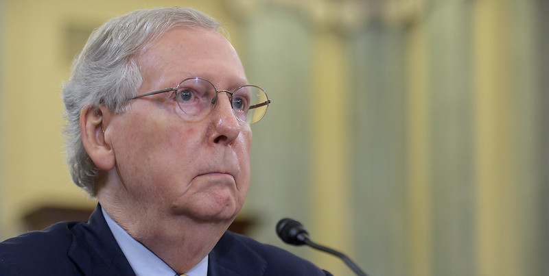 Senate Majority Leader Mitch McConnell, R-Ky. Photo Credit: (NASA/Bill Ingalls)