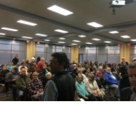 Scott County residents attend hearing to oppose the proposed landfill expansion