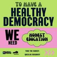 To have a healthy democracy, we need honest education.