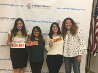 Dolores Panel members Brenda Moran, Heyra Avila, Monick Chia, and Irene Encarnacion