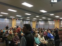 Scott County residents attend hearing to oppose the proposed landfill expansion